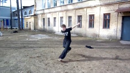Паркур в Коврове 2014 год. Уличная акробатика в городе 2