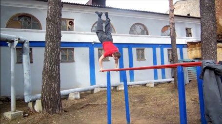 Паркур в Коврове 2014 год. Уличная акробатика в городе 1